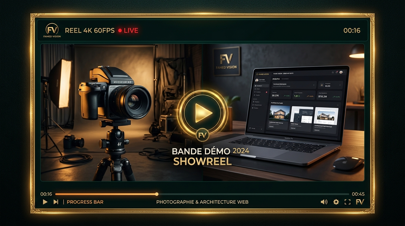 FAMED VISION Showreel Player Studio